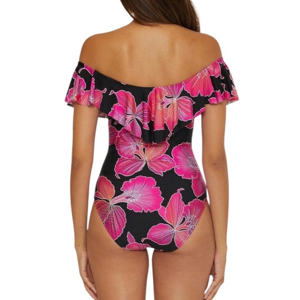 TRINA TURK One Piece Swimsuit! Retail $162. - Picture 7 of 8